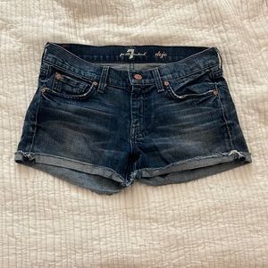 Jean shorts